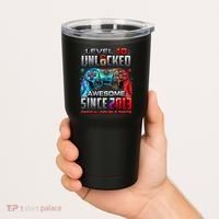 Level 10 Unlocked Awesome Since 2013 10th Birthday Gaming Tumbler thumb 2