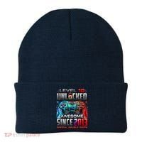 Level 10 Unlocked Awesome Since 2013 10th Birthday Gaming Beanie thumb 0