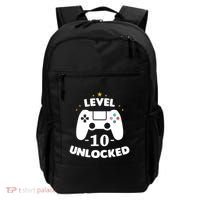 Level 10 Unlocked Video Games 10th Birthday Party Gift Idea Gift Backpack thumb 0