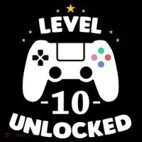 Level 10 Unlocked Video Games 10th Birthday Party Gift Idea Gift Coffee Mug thumb 5
