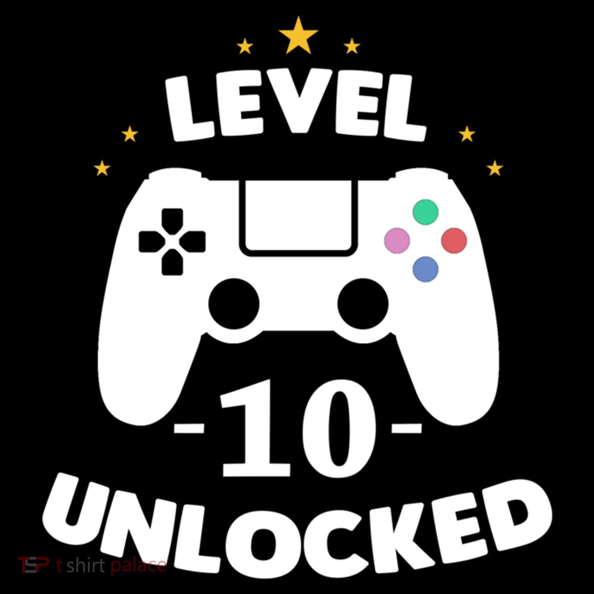 Level 10 Unlocked Video Games 10th Birthday Party Gift Idea Gift Coffee Mug