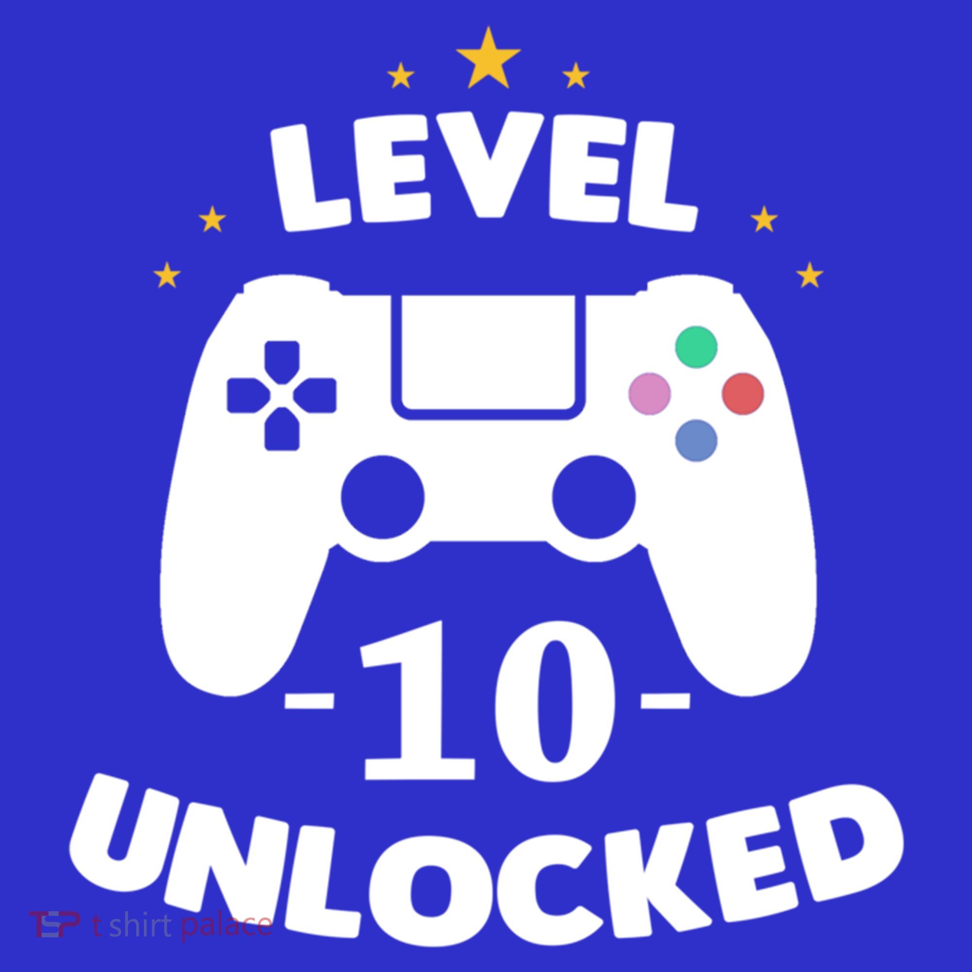 Level 10 Unlocked Video Games 10th Birthday Party Gift Idea Gift Kids Sweatshirt