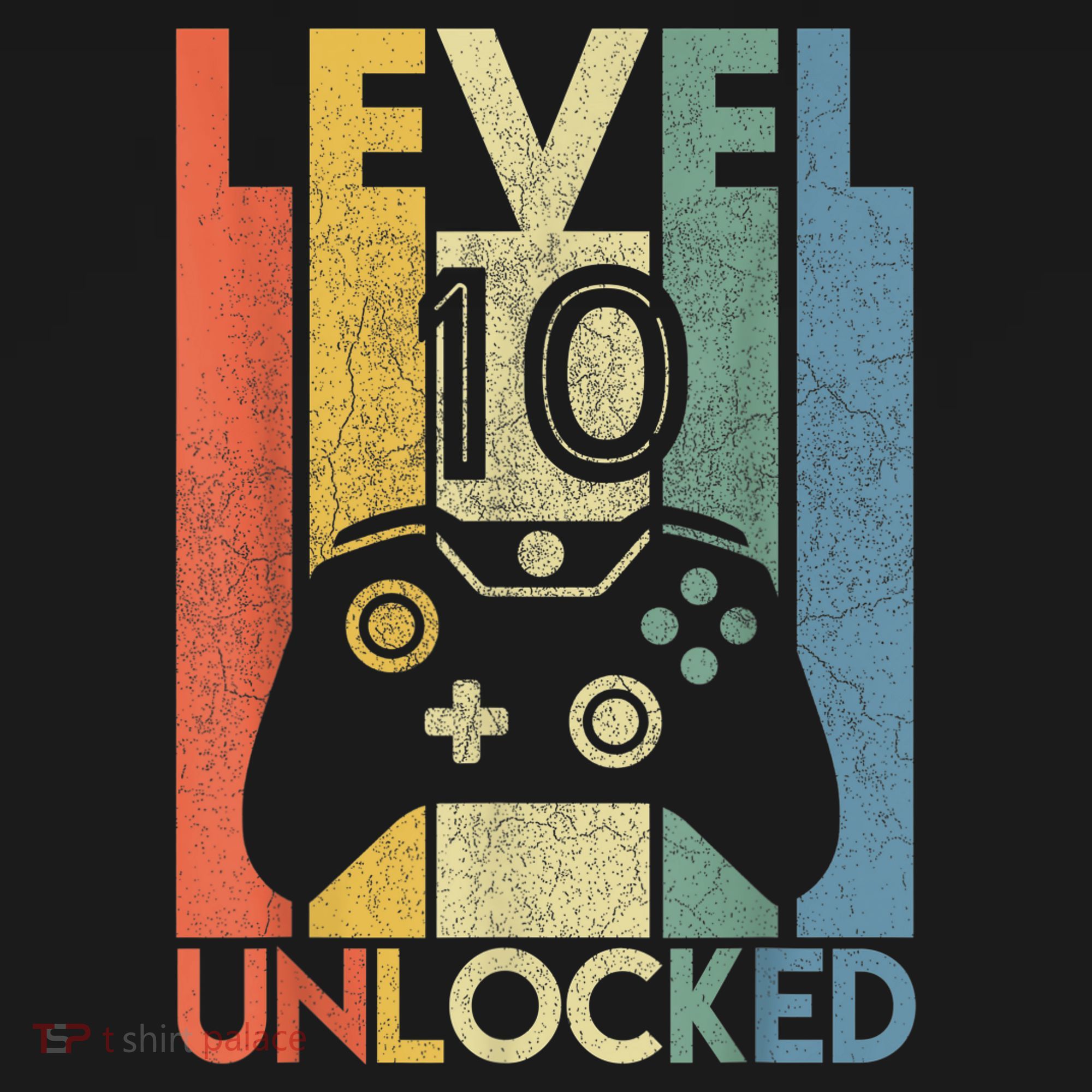 Level 10 Unlocked Shirt Funny Video Gamer 10th Birthday Gift Women's Hoodie