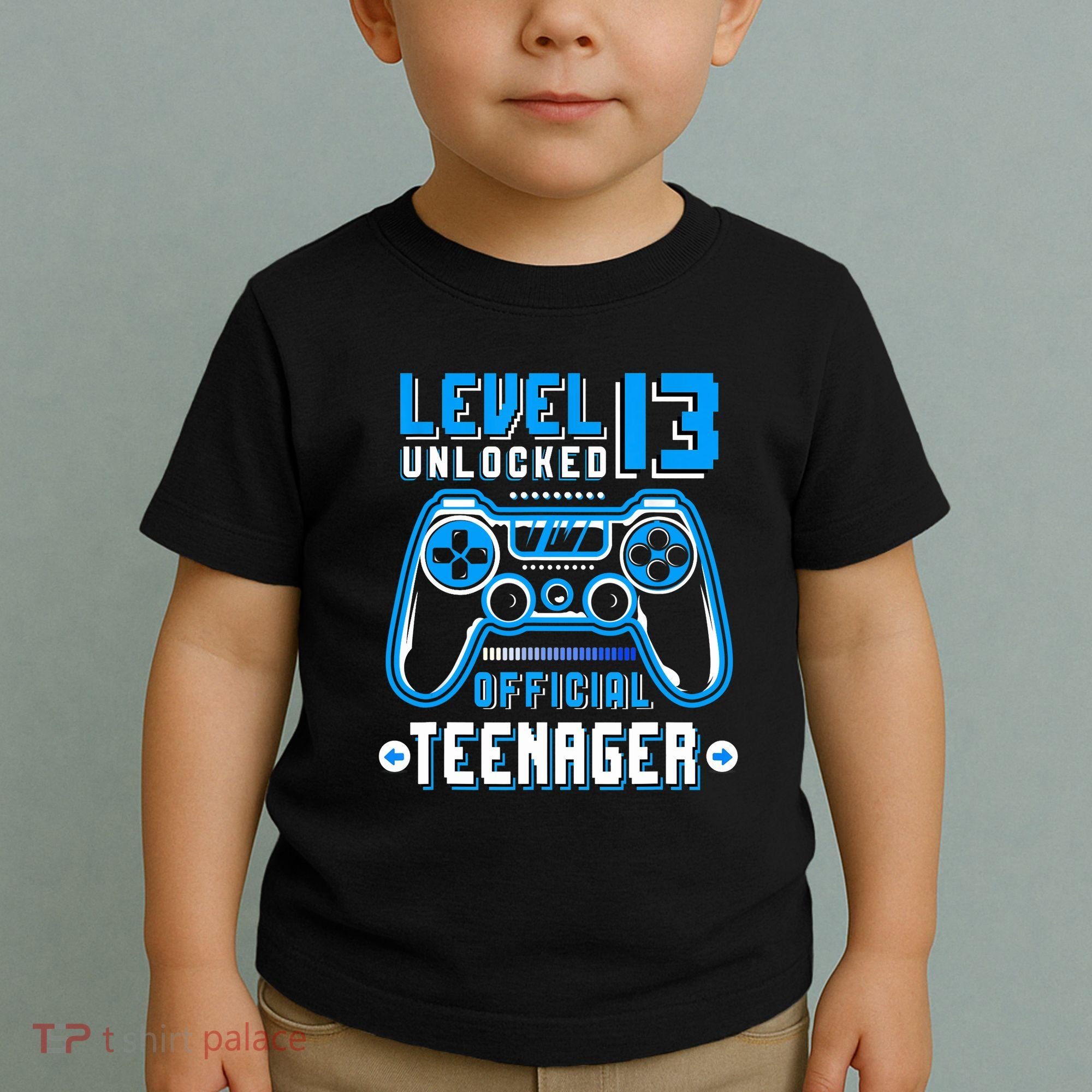 Level 13 Unlocked Teenager Video Game 13th Birthday Toddler T-Shirt