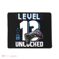 Level 13 Unlocked Funny Video Gamer 13th Birthday Gift For Gamers Mousepad thumb 0