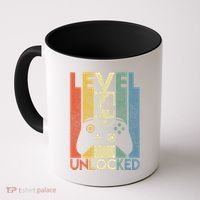 Level 14 Unlocked Funny Video Gamer 14th Birthday Gift Coffee Mug thumb 0