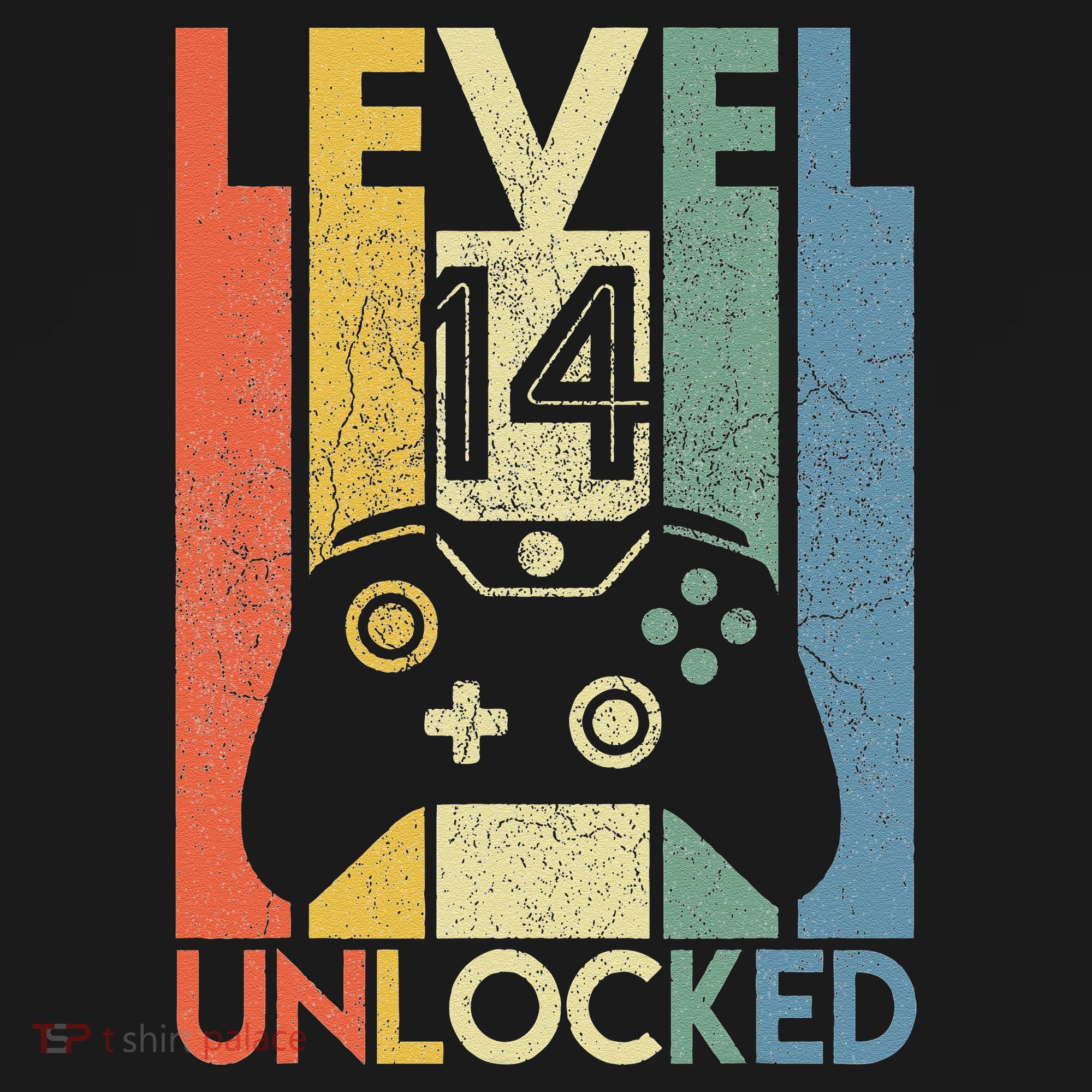 Level 14 Unlocked Funny Video Gamer 14th Birthday Gift Women's Hoodie