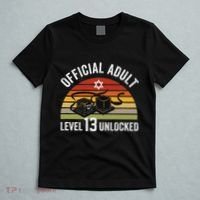 Level 13 Unlocked Adult 13th Jewish Bar Mitzvah Boy T-Shirt thumb 5