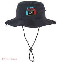 Level 14 Unlocked Gamer 14th Birthday Gift Video Game Lovers Cute Bucket Hat thumb 0