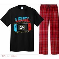 Level 14 Unlocked Gamer 14th Birthday Gift Video Game Lovers Cute Pajama Set thumb 0