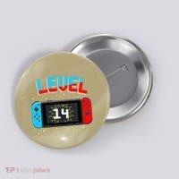Level 14 Unlocked Gamer 14th Birthday Gift Video Game Lovers Cute Button thumb 0