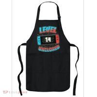 Level 14 Unlocked Gamer 14th Birthday Gift Video Game Lovers Apron thumb 0