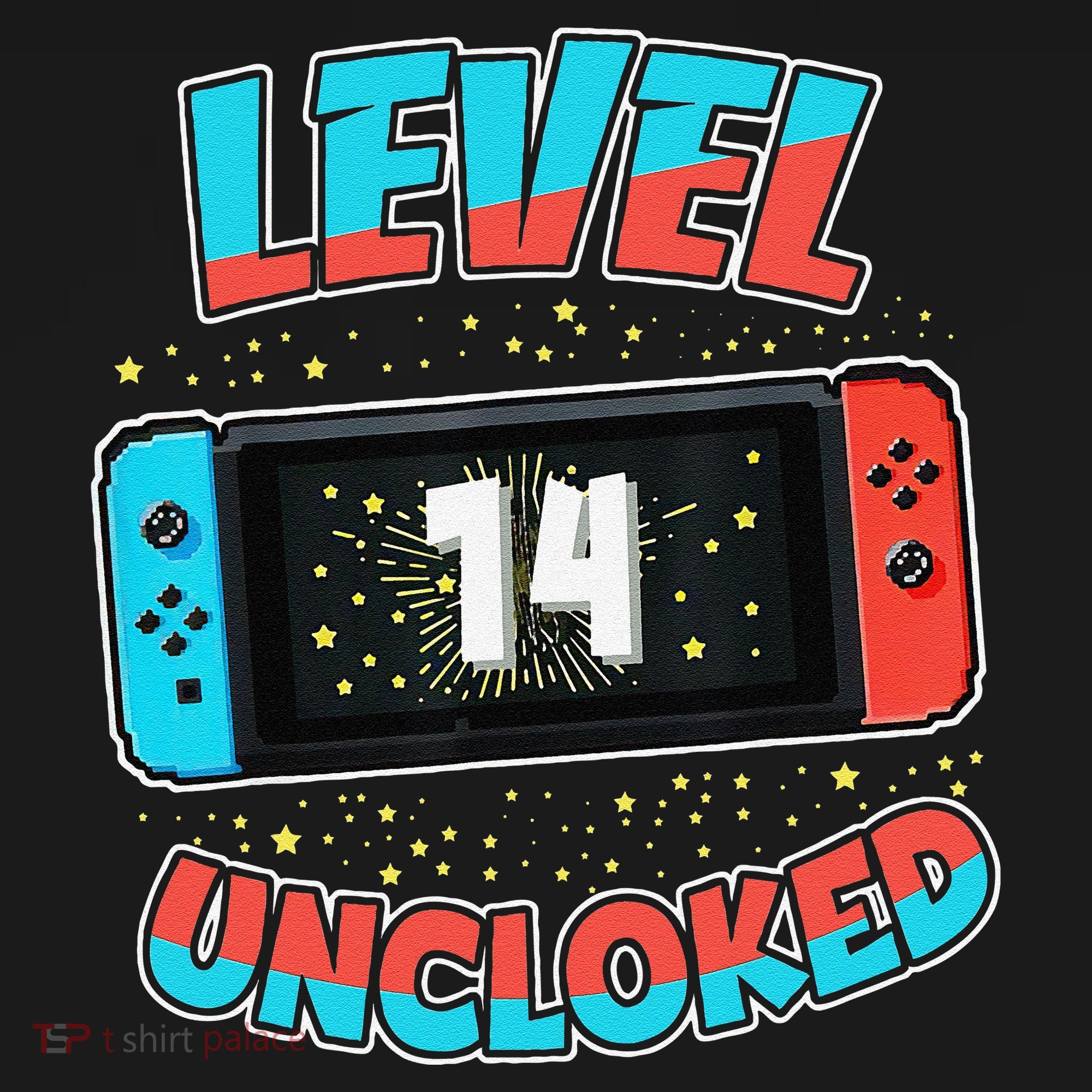 Level 14 Unlocked Gamer 14th Birthday Gift Video Game Lovers Women's Hoodie