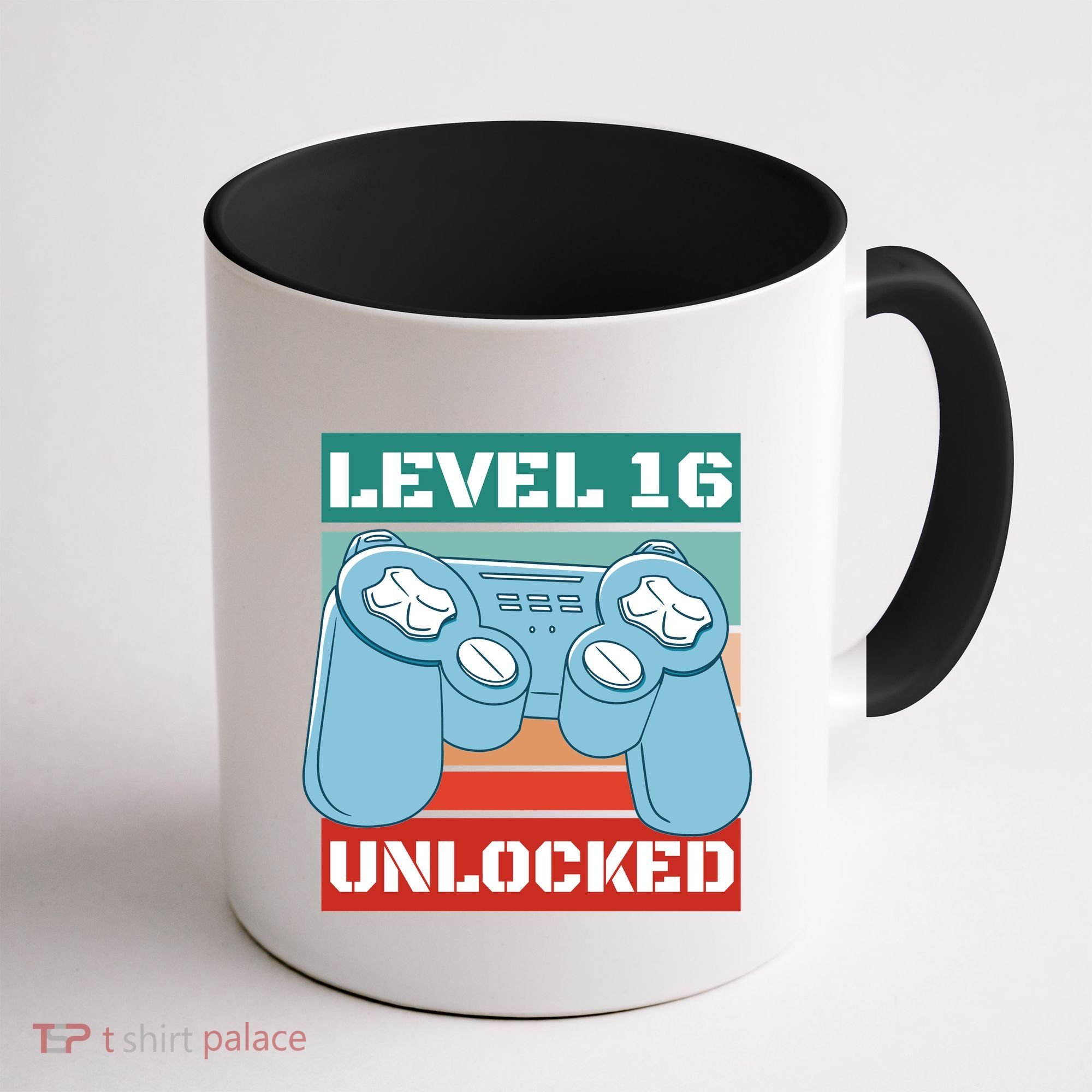 Level 16 Unlocked Gaming Retro Coffee Mug