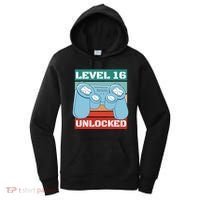 Level 16 Unlocked Gaming Retro Women's Hoodie thumb 0
