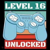 Level 16 Unlocked Gaming Retro Toddler Hoodie thumb 2