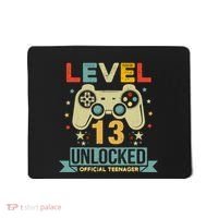 Level 13 Unlocked Teenager 13th Birthday Gamer Gift Mousepad thumb 0