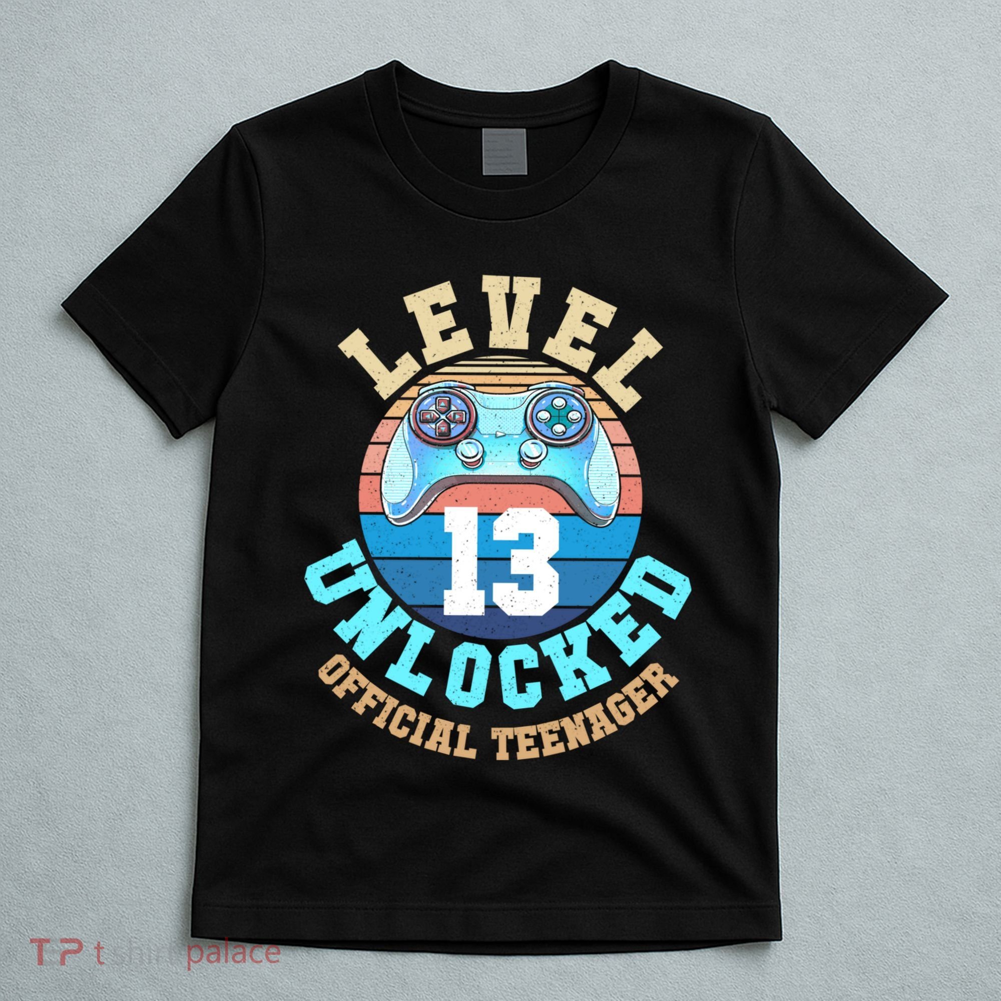 Level 13 Unlocked Video Game 13th Birthday T-Shirt