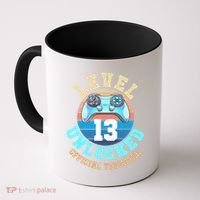 Level 13 Unlocked Video Game 13th Birthday Coffee Mug thumb 0