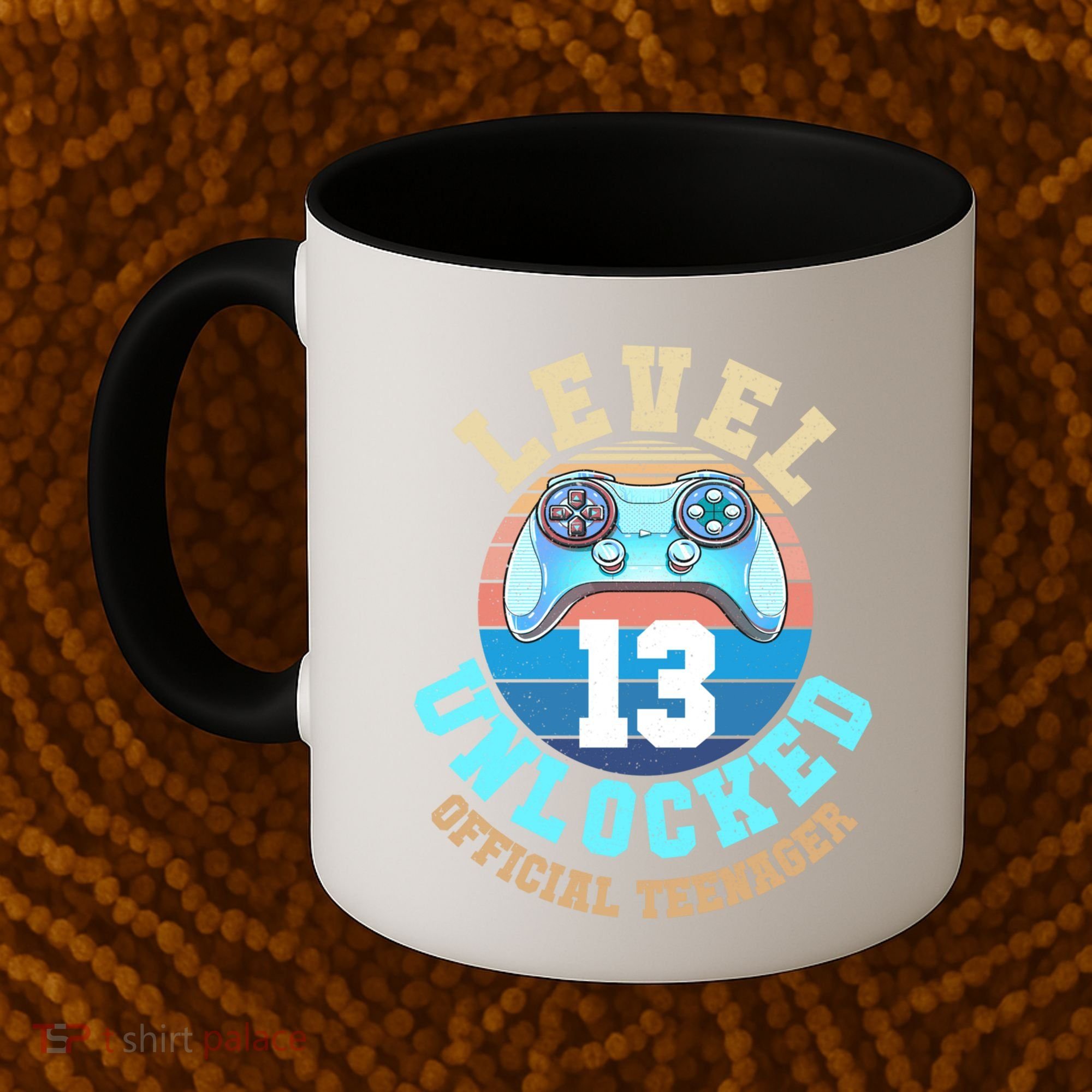 Level 13 Unlocked Video Game 13th Birthday Coffee Mug