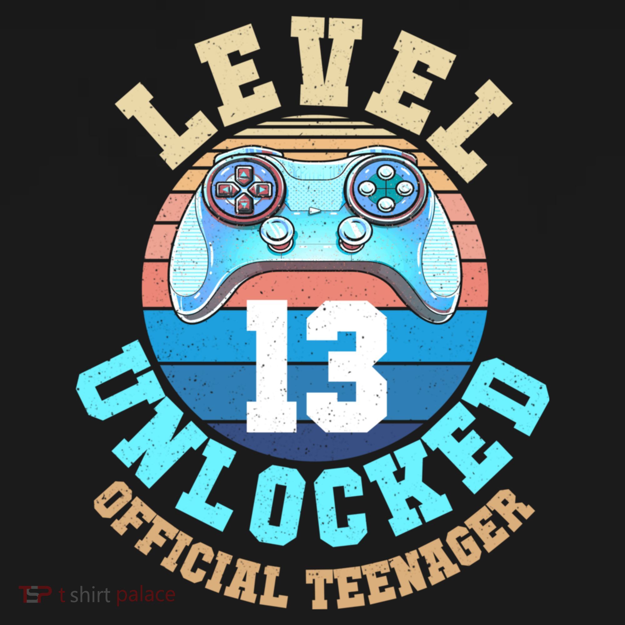 Level 13 Unlocked Video Game 13th Birthday Women's Hoodie