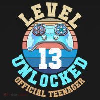 Level 13 Unlocked Video Game 13th Birthday Mousepad thumb 1