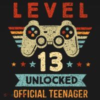 Level 13 Unlocked Teenager 13th Birthday Funny Gamer Women's Tank Top thumb 5