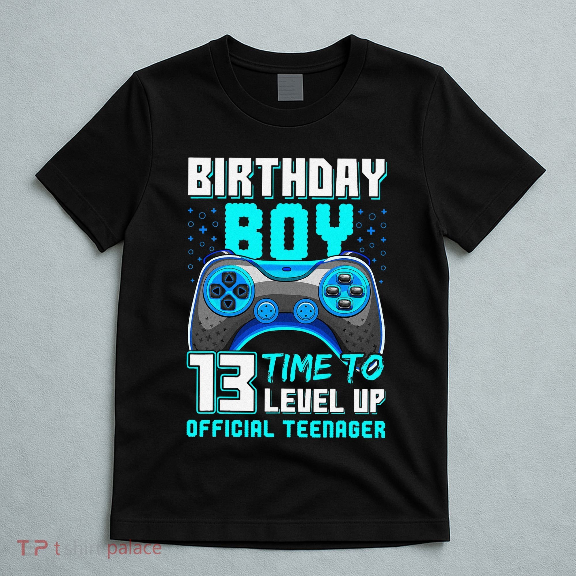Level 13 Unlocked Video Game 13th Birthday Teenager T-Shirt