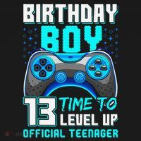 Level 13 Unlocked Video Game 13th Birthday Teenager Women's Hoodie thumb 2