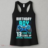 Level 13 Unlocked Video Game 13th Birthday Teenager Women's Tank Top thumb 3