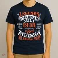 Legend 1938 Vintage 85th Birthday Born In July 1938 T-Shirt thumb 3
