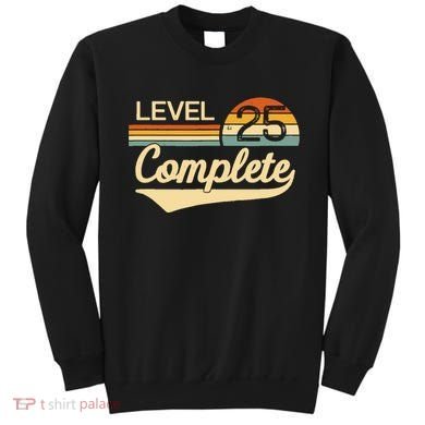 Level 25 Complete Wedding Anniversary Sweatshirt