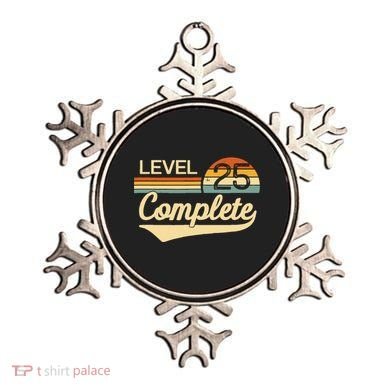 Level 25 Complete Wedding Anniversary Ornament