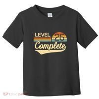 Level 25 Complete Wedding Anniversary Toddler T-Shirt thumb 0