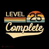 Level 25 Complete Wedding Anniversary Kids T-Shirt thumb 4