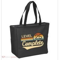Level 25 Complete Wedding Anniversary Tote Bag thumb 2
