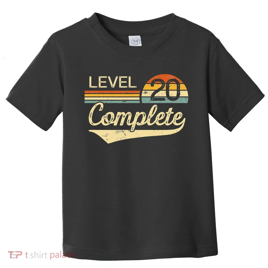 Level 20 Complete Vintage 20th Wedding Anniversary Toddler T-Shirt