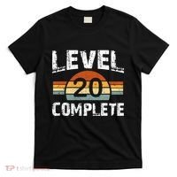 Level 20 Complete Vintage 20th Wedding Anniversary T-Shirt thumb 0