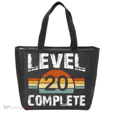 Level 20 Complete Vintage 20th Wedding Anniversary Tote Bag