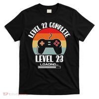 Level 22 Complete Level 23 Loading Vintage Birthday Video Game T-Shirt thumb 0