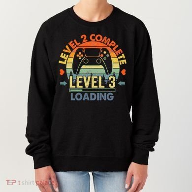 Level 2 Complete 2 Anniversary Gift 2nd Wedding Anniversary Women's Sweatshirt