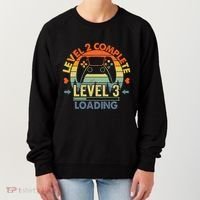 Level 2 Complete 2 Anniversary Gift 2nd Wedding Anniversary Women's Sweatshirt thumb 0
