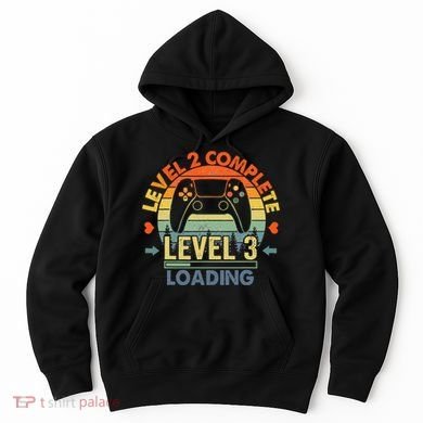 Level 2 Complete 2 Anniversary Gift 2nd Wedding Anniversary Hoodie