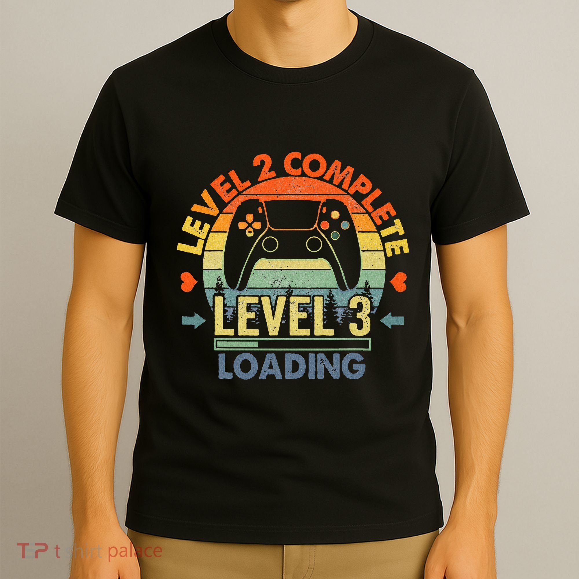 Level 2 Complete 2 Anniversary Gift 2nd Wedding Anniversary T-Shirt