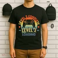 Level 2 Complete 2 Anniversary Gift 2nd Wedding Anniversary T-Shirt thumb 6