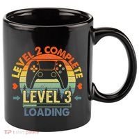 Level 2 Complete 2 Anniversary Gift 2nd Wedding Anniversary 11oz C Handle Ceramic Mug thumb 0