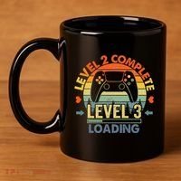 Level 2 Complete 2 Anniversary Gift 2nd Wedding Anniversary 11oz C Handle Ceramic Mug thumb 4