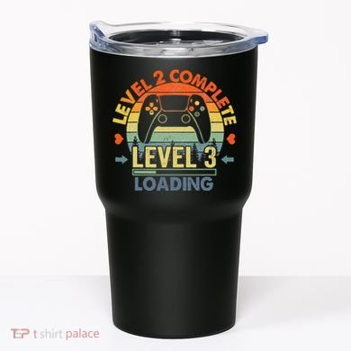 Level 2 Complete 2 Anniversary Gift 2nd Wedding Anniversary Tumbler