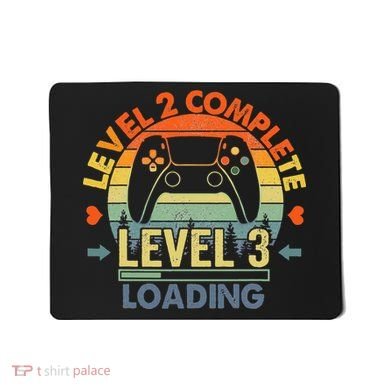 Level 2 Complete 2 Anniversary Gift 2nd Wedding Anniversary Mousepad