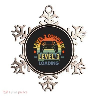 Level 2 Complete 2 Anniversary Gift 2nd Wedding Anniversary Ornament